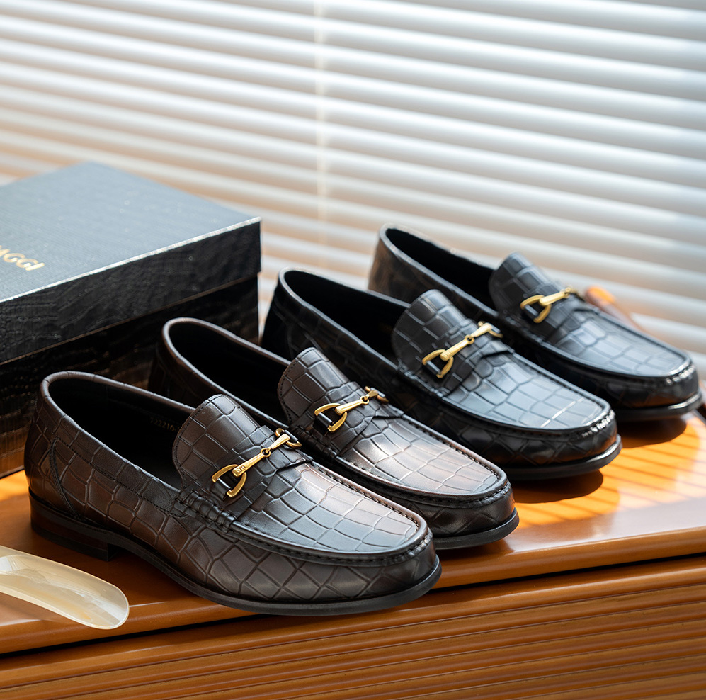 【越穿越舒服】guidomaggi 男士皮鞋 优质牛皮 透气内里 吸湿排汗 防滑耐久 行走更惬意商务休闲