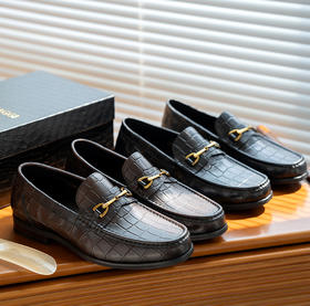 【越穿越舒服】guidomaggi 男士皮鞋 优质牛皮 透气内里 吸湿排汗 防滑耐久 行走更惬意商务休闲