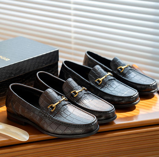 【越穿越舒服】guidomaggi 男士皮鞋 优质牛皮 透气内里 吸湿排汗 防滑耐久 行走更惬意商务休闲 商品图0