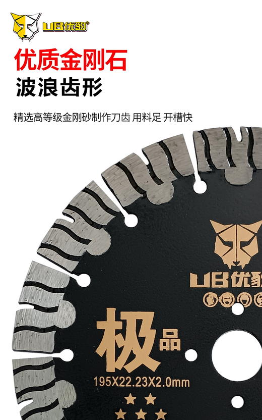 优豹极品195开墙大波浪（无刷机专用） 商品图4