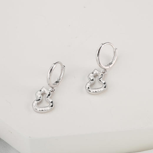 【宏艺珠宝】福禄迎祥·银s925耳饰 商品图0