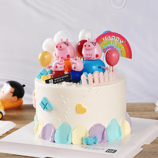 【儿童专属】小猪佩奇--里面夹心，新鲜芒果夹心 商品图1