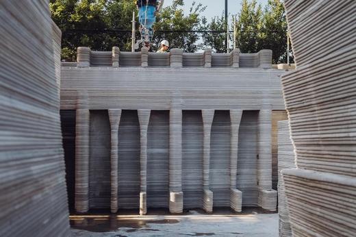 3D打印机建造一栋两层房屋 商品图0