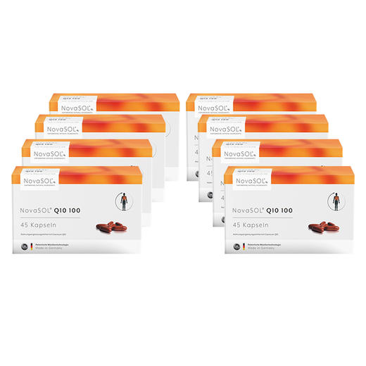 【迪安】辅酶Q10水溶性软胶囊NovaSOL德国原装进口护心脏心肌100mg辅酶q100 商品图3