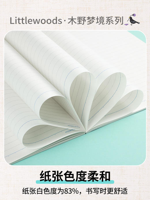 【木野梦境】国誉kokuyo无线胶装本B5不易硌手笔记本A5加厚学生 商品图4