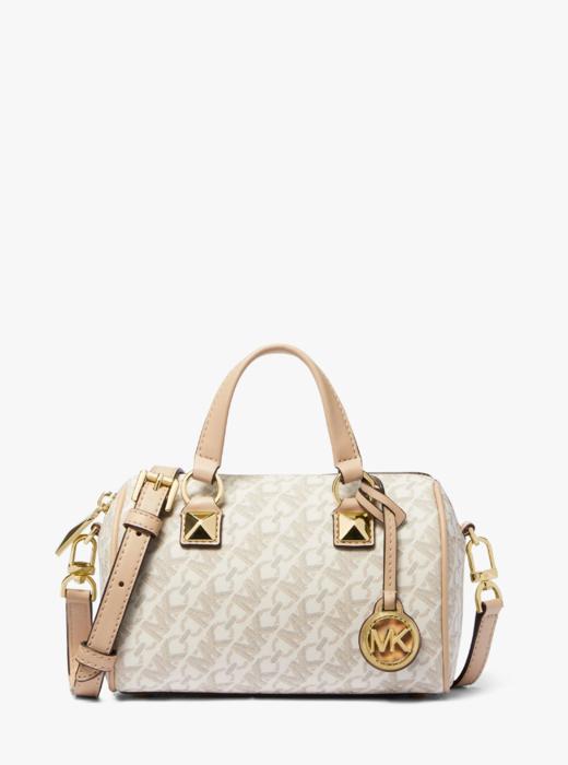 【MK】MICHAEL KORS Grayson 小号老花斜挎包 商品图0