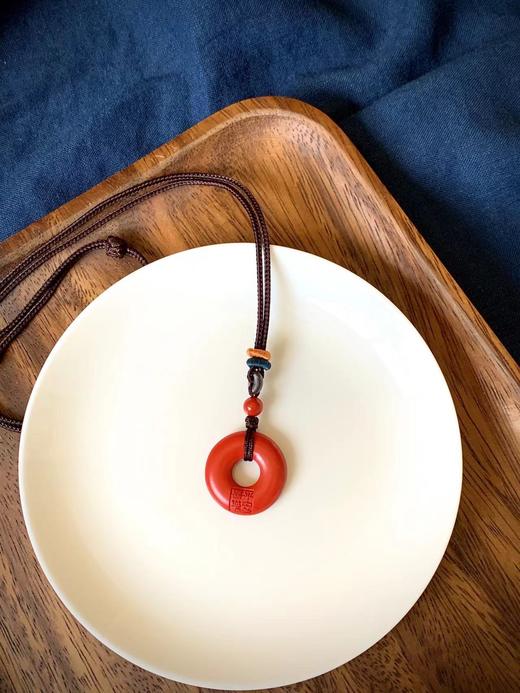 平安喜乐红砂平安扣吊坠（成人/儿童） 饰品美物 商品图2