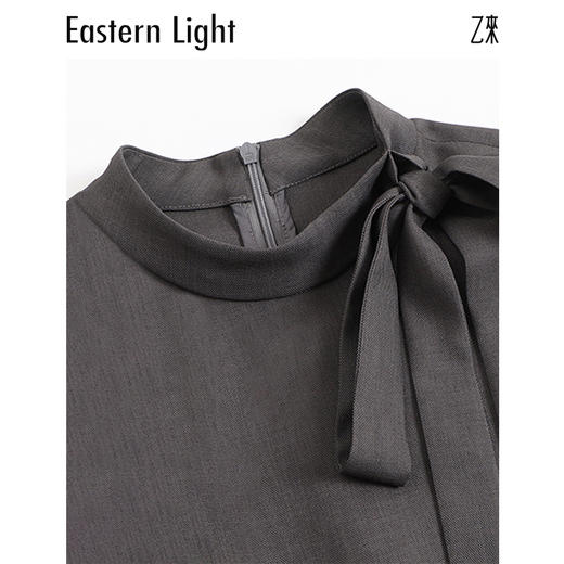 Eastern Light/乙来【华尔兹纱线】连衣裙夏季收腰裙子透气百褶裙 商品图8