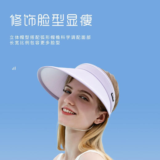 Moution茉寻空顶防晒帽 商品图3