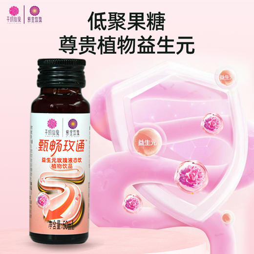 【甄畅玫通】益生元玫瑰液态饮植物饮品 商品图1