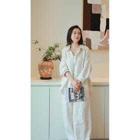 【抖音专属】衬衣07250玉頩【赠小脚裤24709696玉頩-或-阔腿裤24709717玉頩】