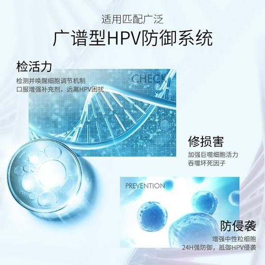 EZZ  HPV免疫片（礼盒）60粒/瓶*2瓶【2026.5】 商品图2