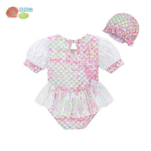 女童炫彩连体泳衣ZB5DP029 商品图3