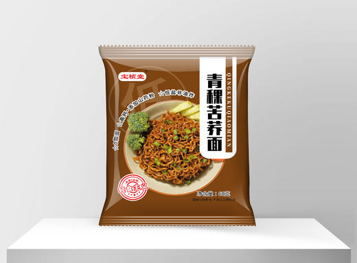 宝桢堂青稞苦荞面、荞麦葱油面组合     规格:青稞苦养面60克/包x40 荞麦葱油面80克/包x10 商品图1