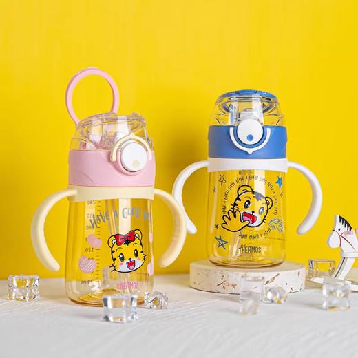 膳魔师男宝巧虎+星星汽车+蓝色手柄+蓝色盖子 商品图1