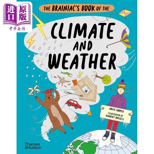 【中商原版】天才之书2册 英文原版儿童科普绘本 The Brainiacs Book of  the Climate and Weather  Robots and AI 商品图1