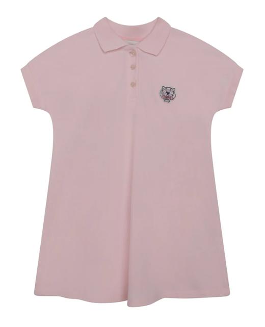 高田贤三（KENZO） 女童棉质徽标刺绣短袖连衣裙 K12315 商品图0