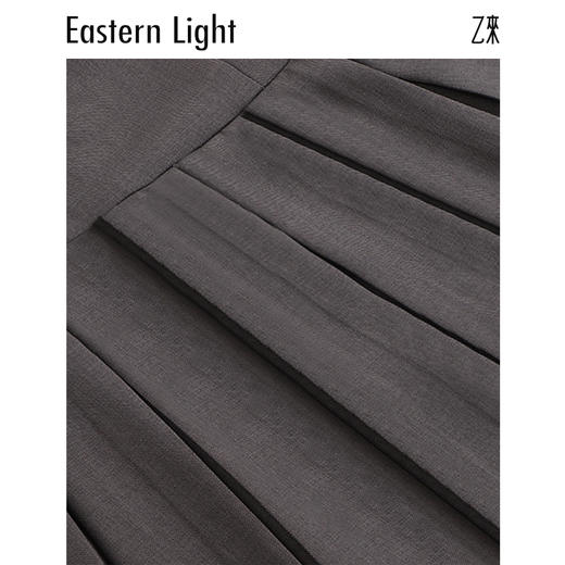 Eastern Light/乙来【华尔兹纱线】连衣裙夏季收腰裙子透气百褶裙 商品图11