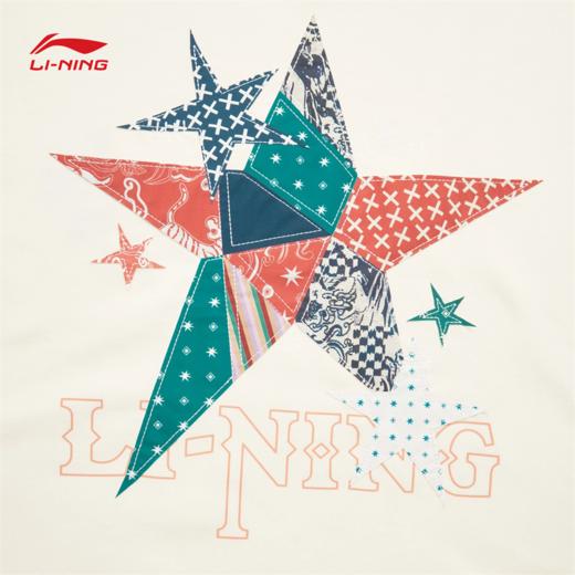 【S断码】中国李宁男女同款宽松短袖文化衫AHSU251【库存有限，如无货将做退款，介意慎拍！】 商品图4