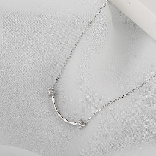 【宏艺珠宝】笑脸·银s925项链 商品图3