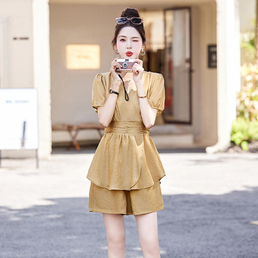 潮流时尚套装，舒适短裤两件套HR-6088 商品图1