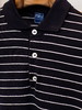 Fedeli 黑色条纹长袖Polo 商品缩略图2