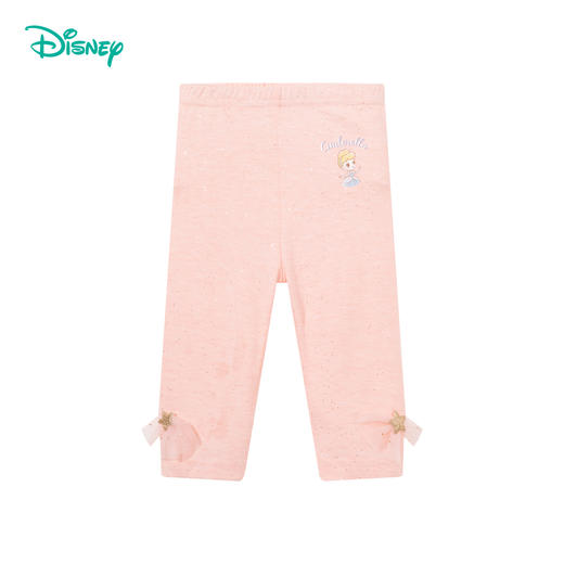 迪士尼【冰爽七分裤】女童打底裤小童外穿夏天裤子儿童宝宝小女孩空调裤232DK0596 商品图7