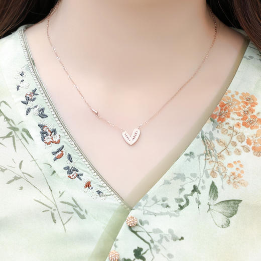 时尚改良，新中式连衣裙QYM-LRX-319683-Y 商品图3