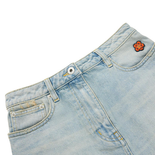 KENZO 女士牛仔裙 FD62DJ2746B8 商品图3