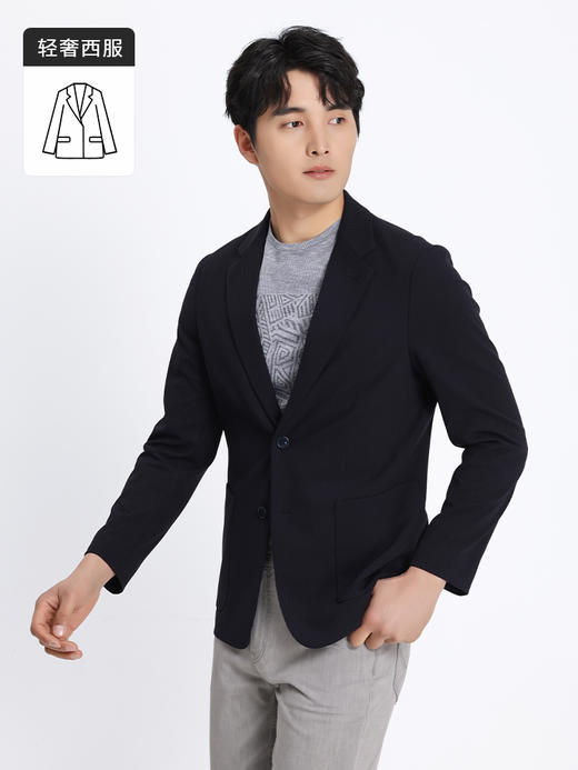 callisto藏青聚酯纤维混纺便西 STFJK042T 商品图1