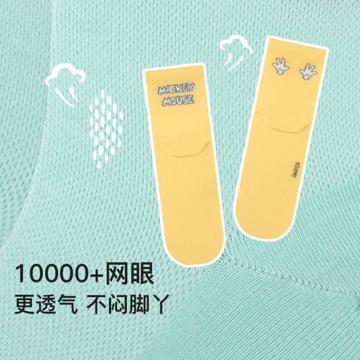 ubras旗下likeuu儿童袜子男女童IP联名薄款透气中筒袜5双装  LGJ141011ZY 商品图1