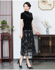 妈妈装蕾丝裙子套装MY5889 商品缩略图0