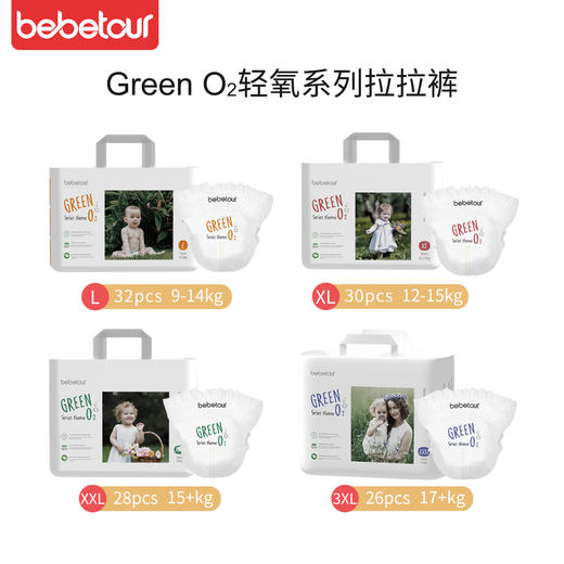【买一送一】BEBETOUR轻氧pro婴儿纸尿裤/拉拉裤 商品图6