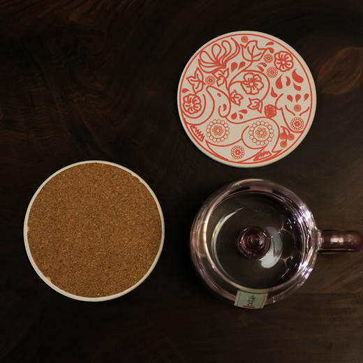 西湖景区-白云艺术杯垫 商品图2