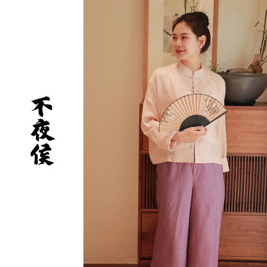 【抖音专属】不夜侯-裤子（24709690-雾山） 商品图0
