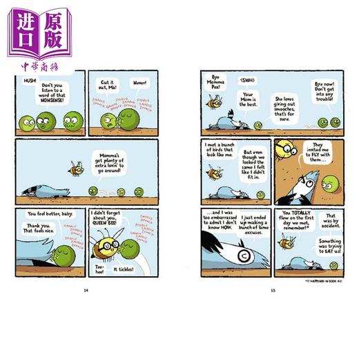 【中商原版】桥梁漫画 豌豆蜂后和杰伊6册 Pea Bee & Jay 1-6 Stuck Together 英文原版进口图书故事图画书图像小说 商品图3