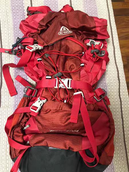 【秒杀！25新色】艾王 50L 轻悬浮户外徒步登山包休闲双肩包多功能运动双肩包多日出行KA-8053 商品图2