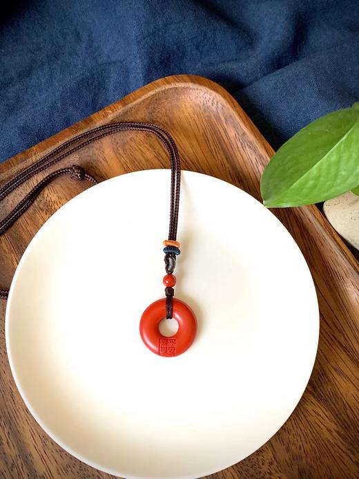 平安喜乐红砂平安扣吊坠（成人/儿童） 饰品美物 商品图3