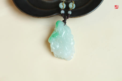 天然翡翠【百财汇聚】吊坠    配精美挂绳 商品图2