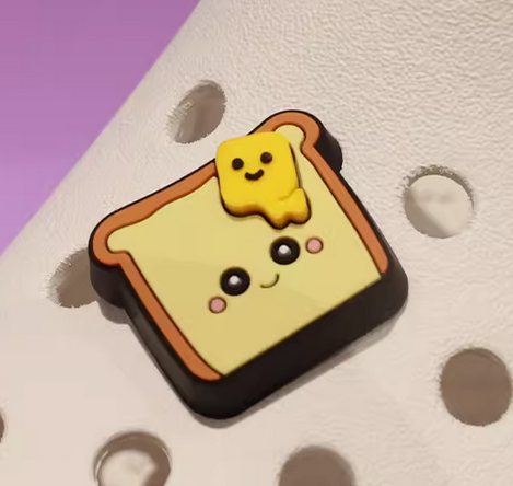 crocs 卡骆驰 智必星 饰品黄油吐司10013028