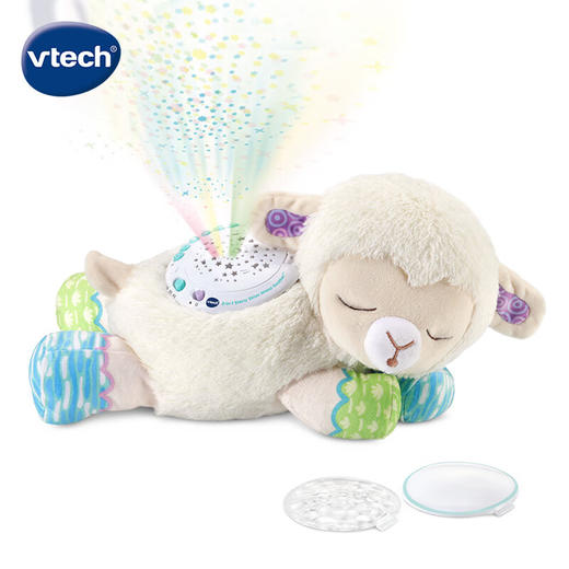 【快递发货】伟易达（Vtech）婴儿玩具0-1岁 声光安抚小绵羊 毛绒玩偶哄睡神器宝宝新生儿礼物 商品图2