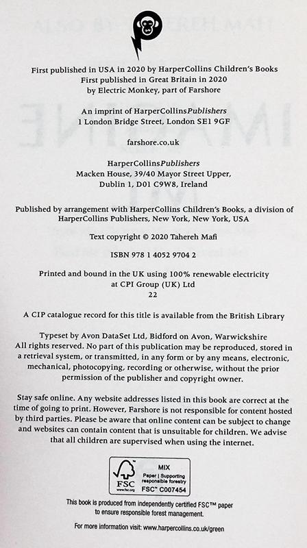 【中商原版】Shatter Me系列 第6部 想象 Imagine Me 英文原版 Tahereh Mafiis 奇幻浪漫爱情小说 商品图4