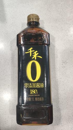 千禾1L零添加180天酱油