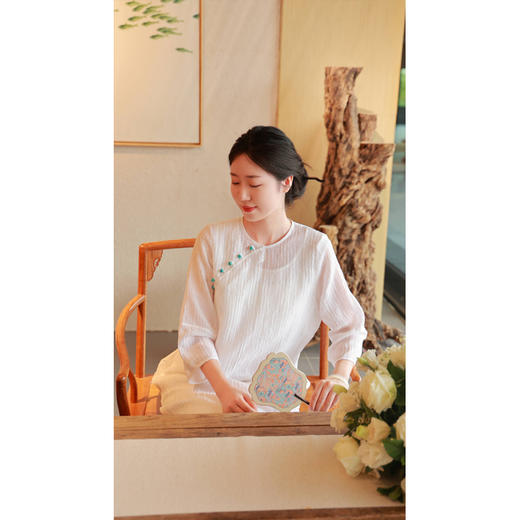 【线上专属】宽松连衣裙（21707144浅云均码） 商品图1