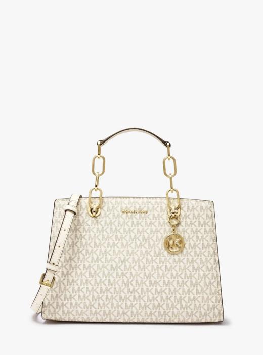 【MK】MICHAEL KORS Cynthia 中号老花手提包 商品图0