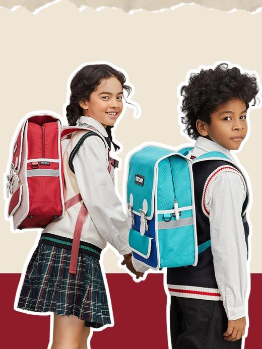 mobee大容量13L小学生chao轻护脊双肩包🎒 轻巧容量大颜值高，防雨防水耐脏实用书包 商品图4