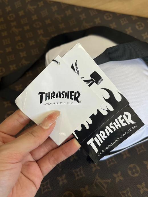 THRASHER帆布单肩斜挎两用小背包 商品图2