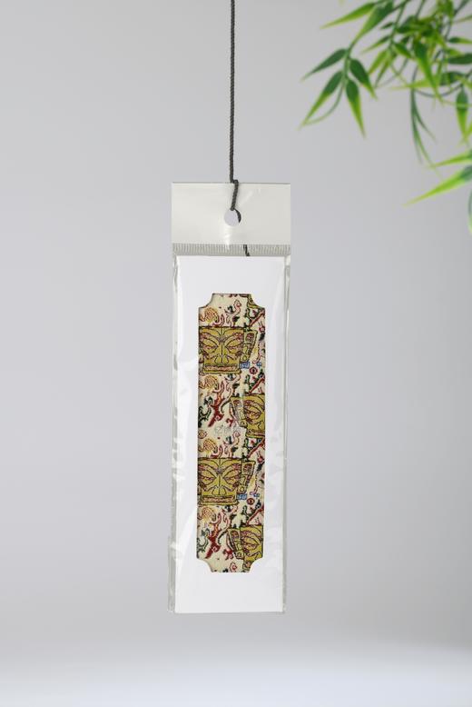 古蜀锦三星堆金面书签 商品图4