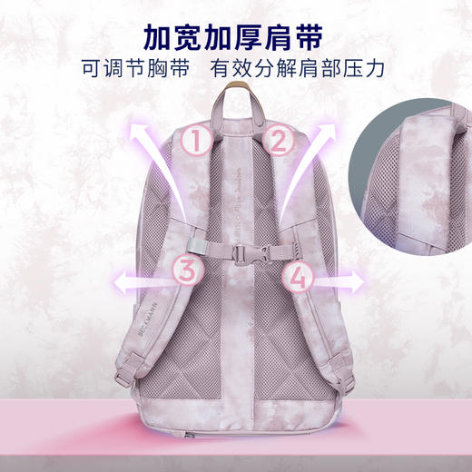 Beckmann倾城系列特别版 30L大容量，自重轻，简约纯色，上学/工作两相宜 商品图3