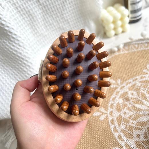 老米优品🎈福利！出口日本《气囊按摩器》日式气垫经络梳，木质头部按摩梳，全身拍打器！ 气囊梳子 头皮按摩~~ 商品图2